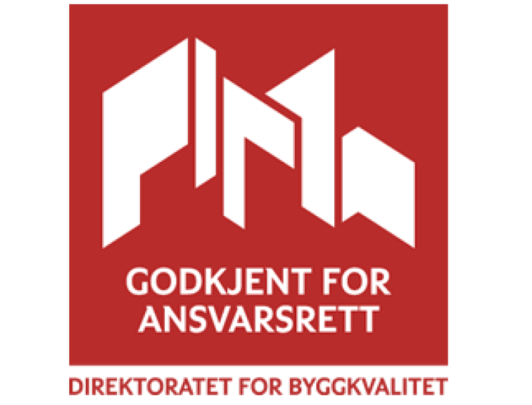 Godkjent for ansvarsrett logo